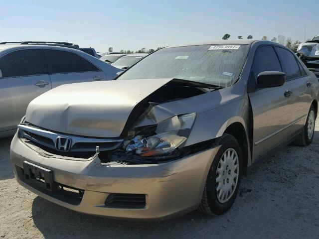 JHMCM56187C025069 - 2007 HONDA ACCORD VAL BROWN photo 2