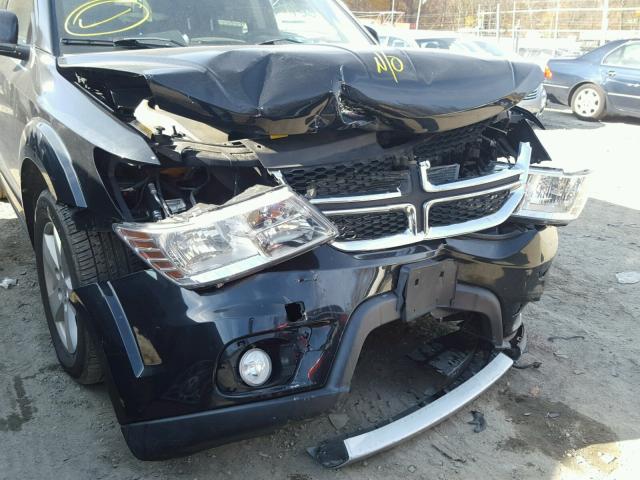 3C4PDDBG1CT397617 - 2012 DODGE JOURNEY SX BLACK photo 9