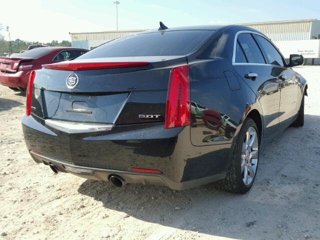 1G6AA5RX1E0120964 - 2014 CADILLAC ATS BLACK photo 4