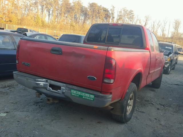 1FTRX18L6YNA80393 - 2000 FORD F150 RED photo 4