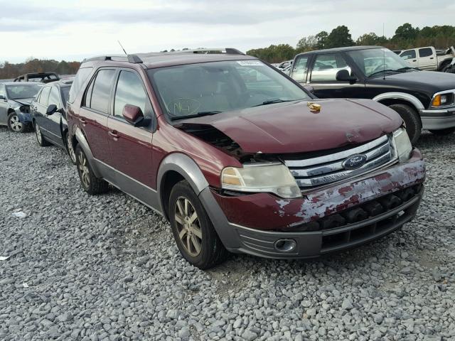 1FMDK02W88GA14451 - 2008 FORD TAURUS X S BURGUNDY photo 1