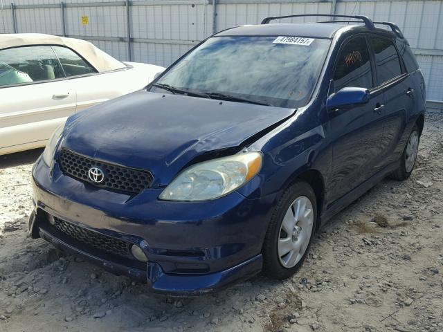 2T1KR32E33C152583 - 2003 TOYOTA COROLLA MA BLUE photo 2