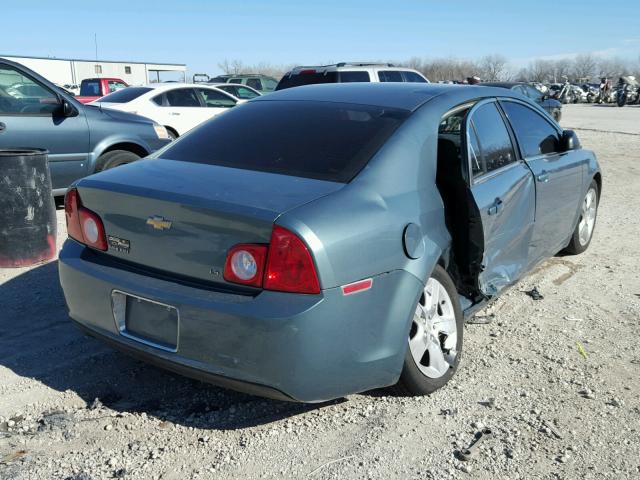 1G1ZG57B194105930 - 2009 CHEVROLET MALIBU LS GREEN photo 4