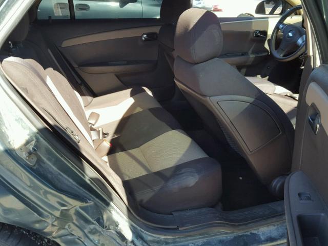 1G1ZG57B194105930 - 2009 CHEVROLET MALIBU LS GREEN photo 6