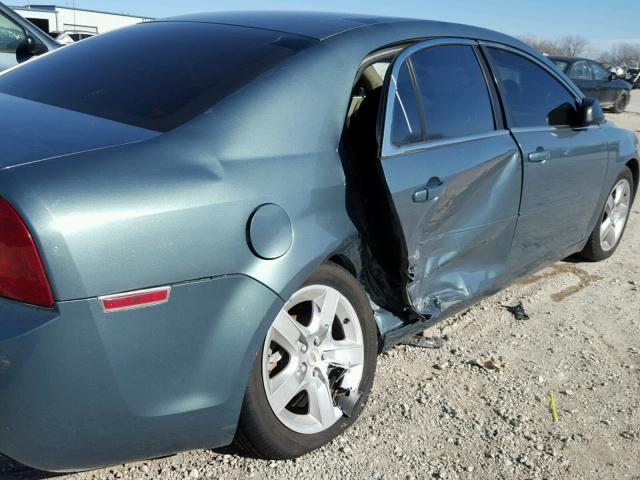 1G1ZG57B194105930 - 2009 CHEVROLET MALIBU LS GREEN photo 9