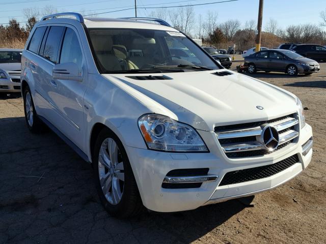 4JGBF2FE6BA747715 - 2011 MERCEDES-BENZ GL 350 BLU WHITE photo 1