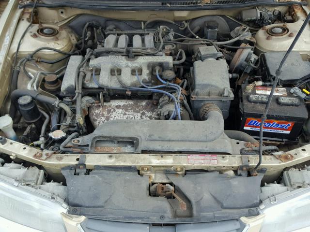 1YVGE22C4T5555344 - 1996 MAZDA 626 DX GOLD photo 7