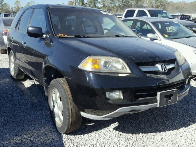 2HNYD18225H523746 - 2005 ACURA MDX BLACK photo 1