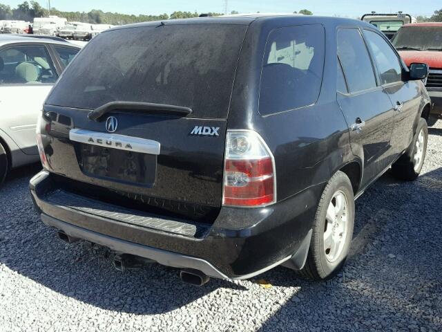 2HNYD18225H523746 - 2005 ACURA MDX BLACK photo 4