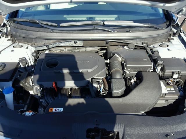 5NPE24AF7GH371616 - 2016 HYUNDAI SONATA SE GRAY photo 7