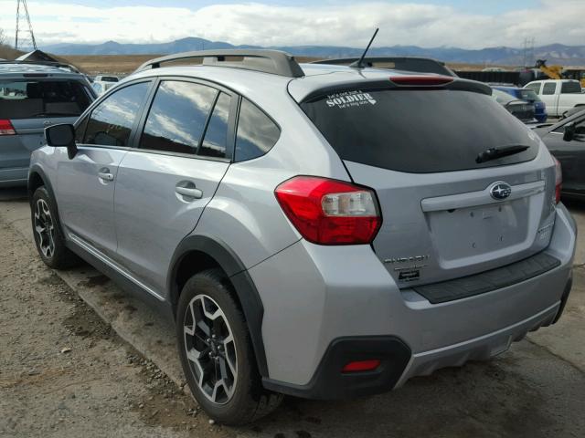 JF2GPABC2G8307562 - 2016 SUBARU CROSSTREK SILVER photo 3