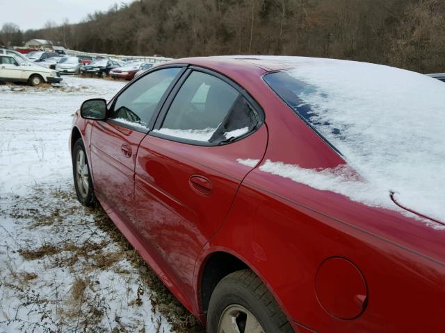 2G2WP552781110447 - 2008 PONTIAC GRAND PRIX RED photo 3