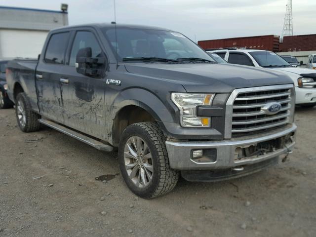 1FTFW1EG1GKE95649 - 2016 FORD F150 SUPER BLACK photo 1