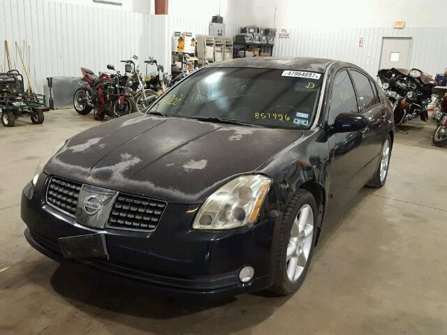 1N4BA41E16C857996 - 2006 NISSAN MAXIMA SE BLACK photo 2