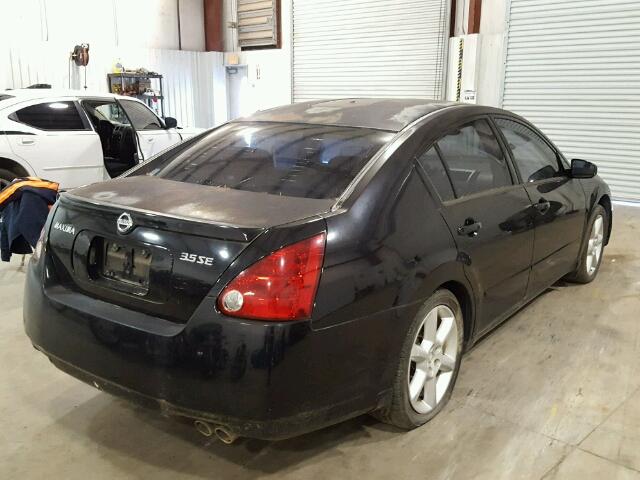 1N4BA41E16C857996 - 2006 NISSAN MAXIMA SE BLACK photo 4