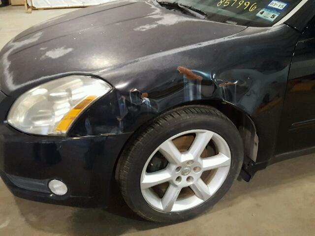 1N4BA41E16C857996 - 2006 NISSAN MAXIMA SE BLACK photo 9