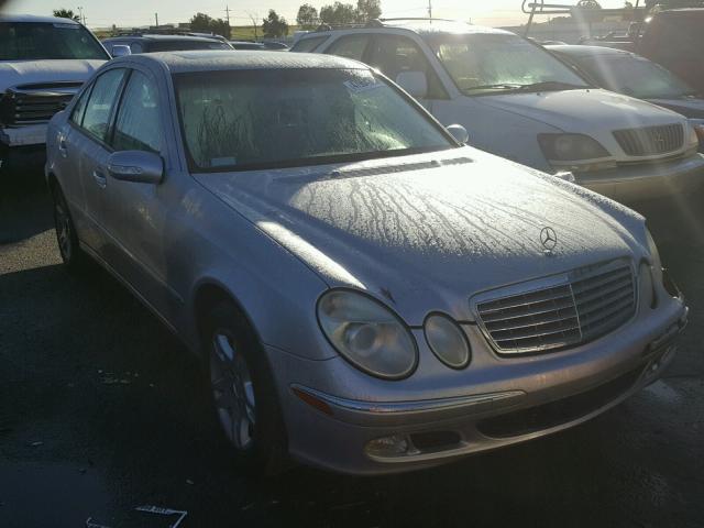 WDBUF65J14A556160 - 2004 MERCEDES-BENZ E 320 SILVER photo 1