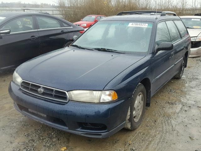 4S3BK4358W7315386 - 1998 SUBARU LEGACY L BLACK photo 2