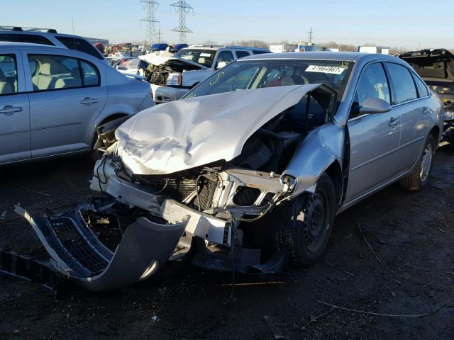 2G1WB58K779116540 - 2007 CHEVROLET IMPALA LS SILVER photo 2