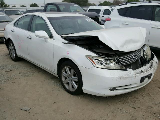 JTHBJ46GX92294136 - 2009 LEXUS ES 350 WHITE photo 1