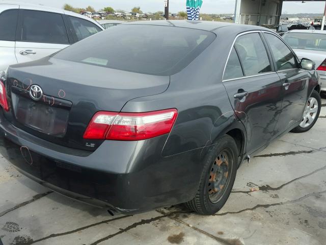 4T1BE46K57U502401 - 2007 TOYOTA CAMRY NEW GRAY photo 4