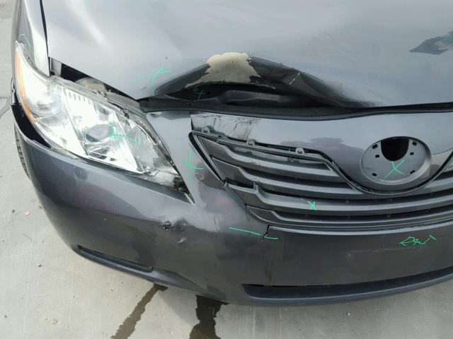 4T1BE46K57U502401 - 2007 TOYOTA CAMRY NEW GRAY photo 9