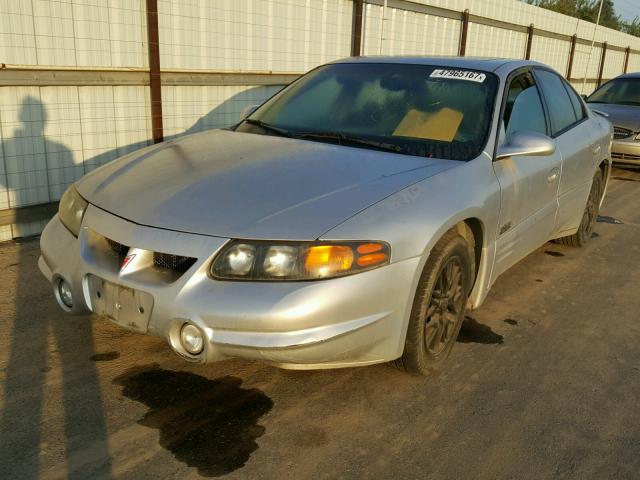 1G2HZ5410Y4166410 - 2000 PONTIAC BONNEVILLE SILVER photo 2