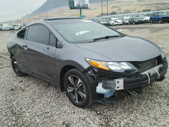 2HGFG3B89EH517649 - 2014 HONDA CIVIC EX GRAY photo 1