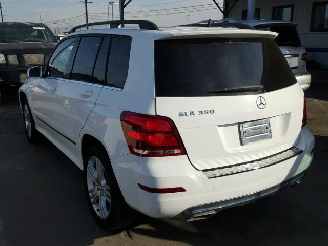 WDCGG5HB6EG240904 - 2014 MERCEDES-BENZ GLK 350 WHITE photo 3