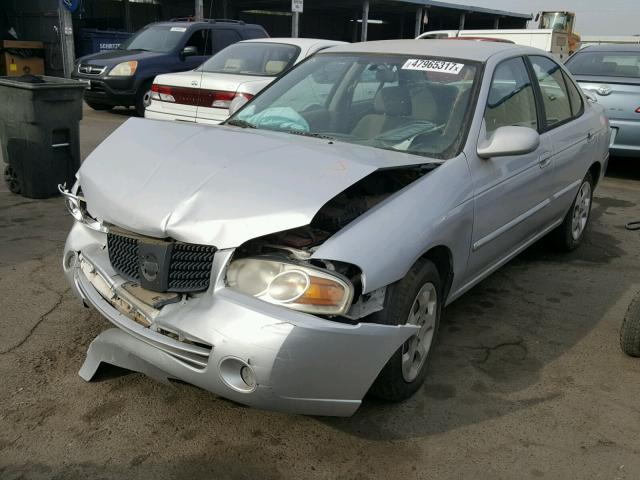 3N1CB51D05L510156 - 2005 NISSAN SENTRA 1.8 SILVER photo 2