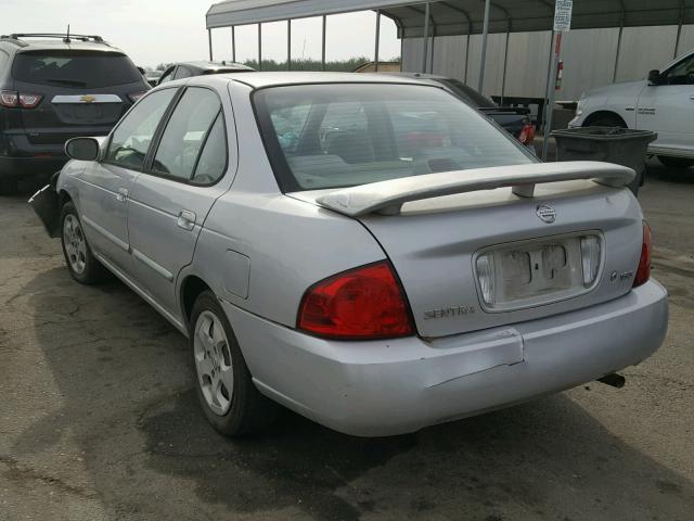 3N1CB51D05L510156 - 2005 NISSAN SENTRA 1.8 SILVER photo 3