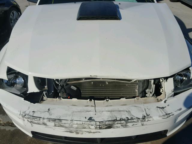 1ZVHT82H995124275 - 2009 FORD MUSTANG GT WHITE photo 9