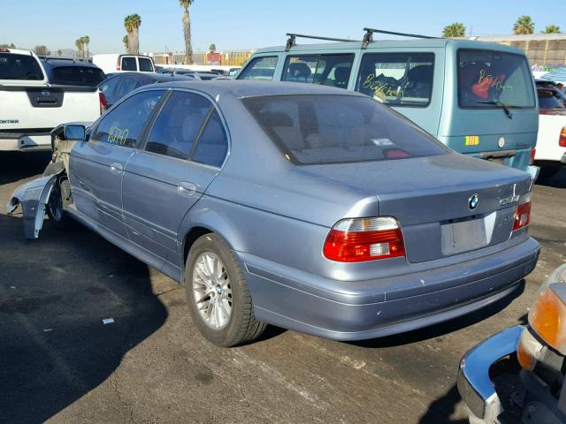 WBADT63402CH97636 - 2002 BMW 530 I AUTO SILVER photo 3