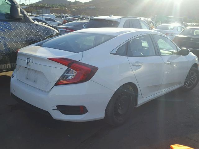 2HGFC2F59GH570103 - 2016 HONDA CIVIC LX WHITE photo 4