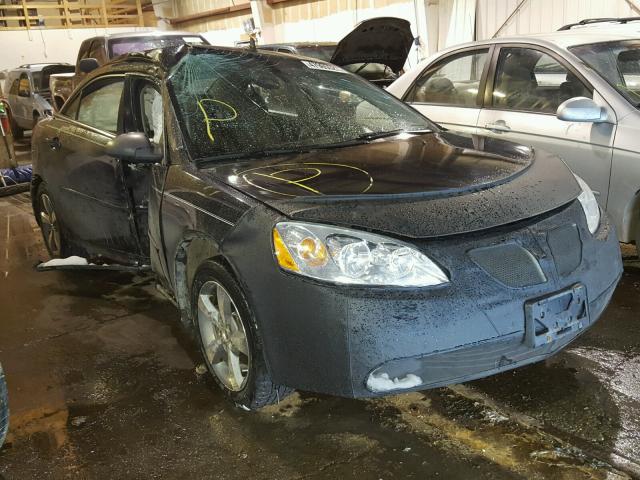 1G2ZG57B194136574 - 2009 PONTIAC G6 BLACK photo 1