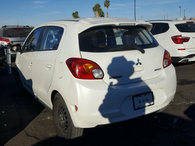 ML32A3HJ2FH045197 - 2015 MITSUBISHI MIRAGE DE WHITE photo 3