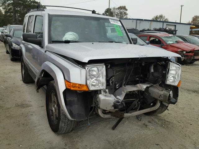 1J4RH4GK1AC118244 - 2010 JEEP COMMANDER SILVER photo 1