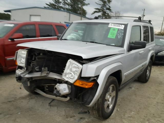 1J4RH4GK1AC118244 - 2010 JEEP COMMANDER ვერცხლისფერი ფოტო 2