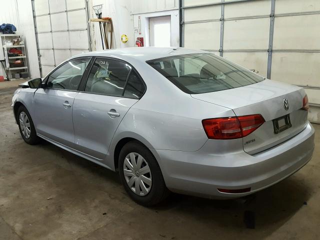 3VW2K7AJ2FM292157 - 2015 VOLKSWAGEN JETTA BASE 白色 照片 3