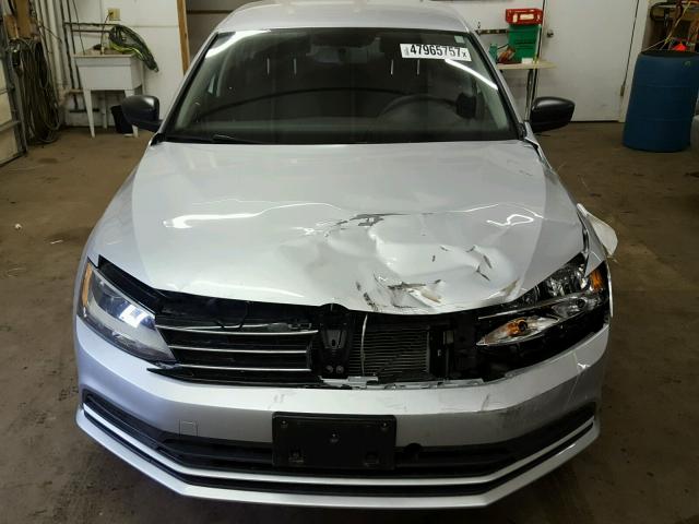 3VW2K7AJ2FM292157 - 2015 VOLKSWAGEN JETTA BASE 白色 照片 9