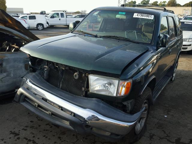 JT3HN86R6Y0323722 - 2000 TOYOTA 4RUNNER SR GREEN photo 2