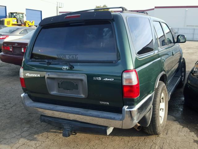 JT3HN86R6Y0323722 - 2000 TOYOTA 4RUNNER SR GREEN photo 4