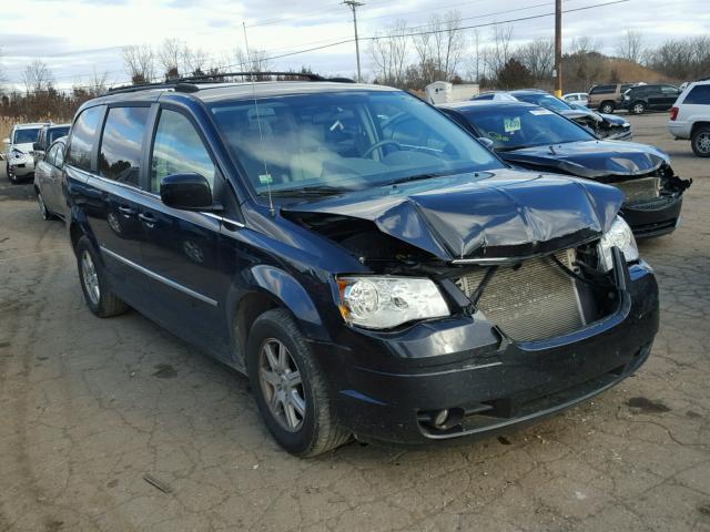 2A8HR54199R594592 - 2009 CHRYSLER TOWN & COU BLACK photo 1