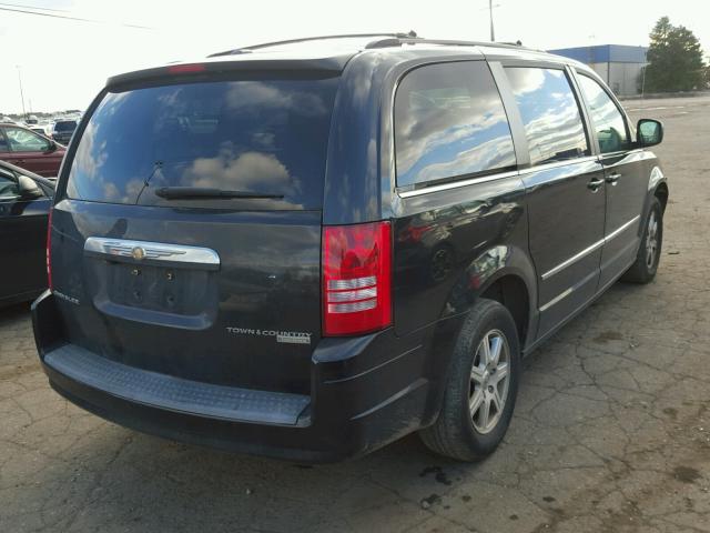 2A8HR54199R594592 - 2009 CHRYSLER TOWN & COU BLACK photo 4