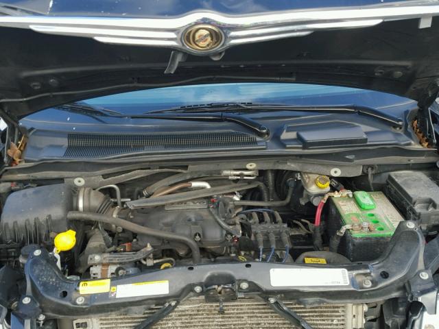 2A8HR54199R594592 - 2009 CHRYSLER TOWN & COU BLACK photo 7