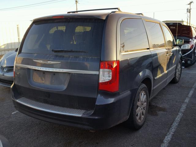 2C4RC1BG1ER333173 - 2014 CHRYSLER TOWN & COU GRAY photo 4