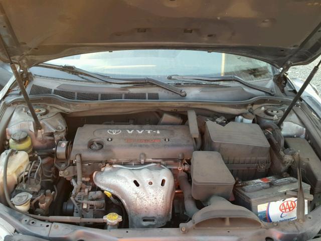 4T1BE46K98U756923 - 2008 TOYOTA CAMRY CE CHARCOAL photo 7