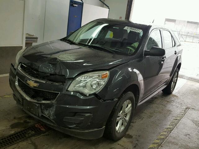 2GNALBEC1B1233183 - 2011 CHEVROLET EQUINOX LS BLACK photo 2