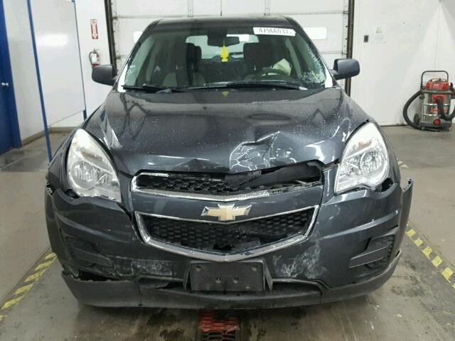 2GNALBEC1B1233183 - 2011 CHEVROLET EQUINOX LS BLACK photo 9