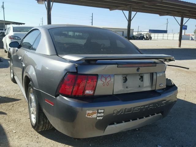 1FAFP40434F103745 - 2004 FORD MUSTANG CHARCOAL photo 3